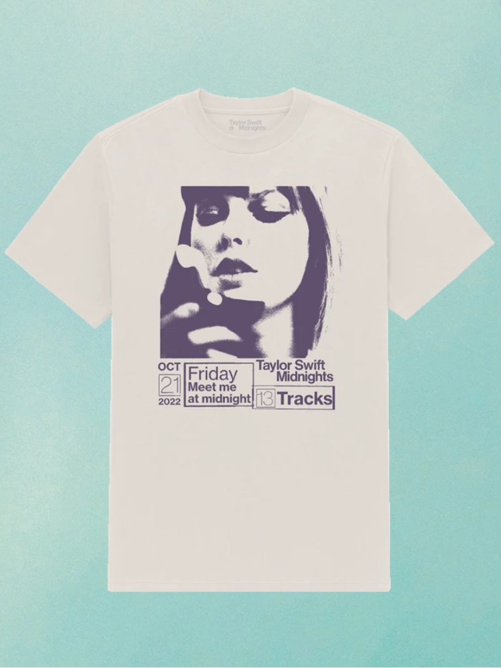 TAYLOR SWIFT MIDNIGHTS ALBUM COVER shirt size small